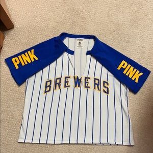 VS PINK MLB crop top